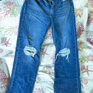 Levi's Low Pro Straight Blue Denim Jeans